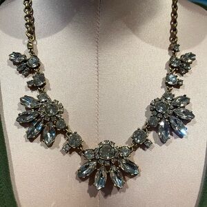 J.Crew Elegant Crystal Statement Necklace